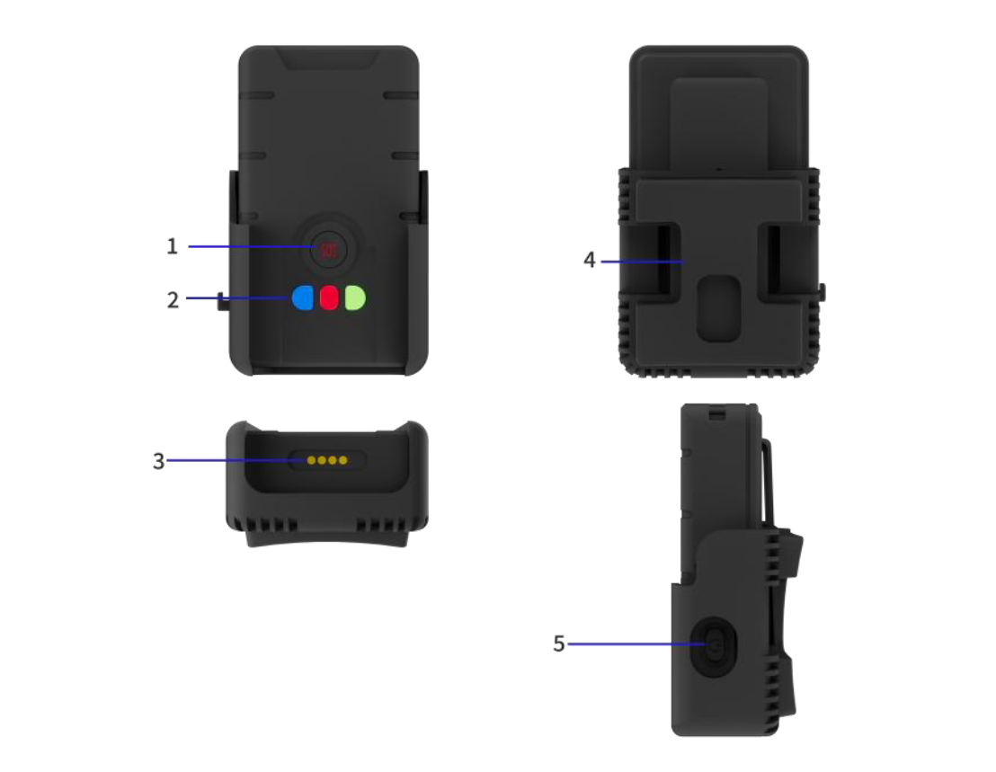 防爆雙頻RTK北斗+UWB+藍牙智能定位終端